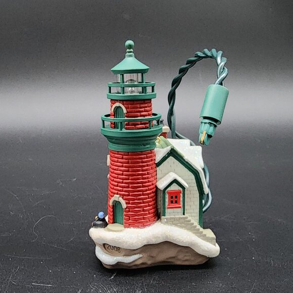 Hallmark Keepsake Lighthouse Greetings Ornament 2008 Magic Series - Picture 3 of 8